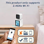 CIAJIE Home Security Camera Indoor,Pet Camera,1080P Dog Camera with Two Way Video,Monitor for Elderly/Baby/Nanny/Pet/Dog with app,Pan/Tilt WiFi Cameras,Night Vision,CS10