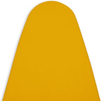 Encasa XO Ironing Board Cover and Pad 42"x14" - 4mm Felt Medium Iron Board Cover with Padding - Heat Resistant, Stain-Safe Dye, Non Slip Elastic Bungee Cord Tightening Iron Table Cover Mango