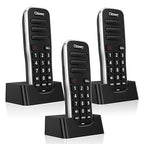 Intercoms Wireless for Home, 1 Mile Long Range for House Business Office, Handheld Room to Room Communication System, Rechargeable Loud & Clear 10-Channel Anti-Interference Intercom System