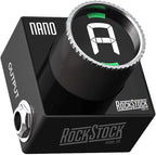 Rock Stock Nano Electric Guitar Tuner Pedal - Compact Chromatic Tuner Foot Pedal Fits on Any Pedalboard - For Acoustic, Electric, Bass Guitar, Mandolin and Other Instruments