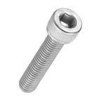 Kozelo 5pcs Socket Head Cap Screws - [M8-1.25 x 40mm] 304 Stainless Steel Allen Socket Drive for Electrical Motor 3D Printing Fan Engine Replacement Use, Silver