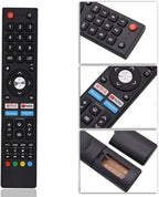 MATCOM New Smart TV Remote Control for CHIQ Smart TV U55H7A U58H7A U43H7A Controller with Aiwa Led Remote (GCBLTV02BDBIR) black