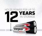 Energizer AA Batteries, MAX Double AA Battery Alkaline, 10 Count