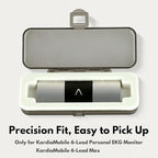 ClaspVital Hard Shell Case Only for KardiaMobile 6L & 6L MAX Heart EKG Monitor, Waterproof & Scratch-Resistant Kardia Mobile 6L Case, Easy to Carry