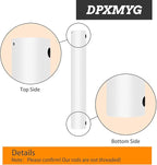 DPXMYG 60 inch Ceiling Fan Downrod with Extension Cord, 5 FT White Downrod for Ceiling Fan, 1 inch Outside Diameter, Ceiling Fan Boom Suitable for a Wide Range of Fans (White, Not Threaded)