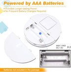 Window Alarm System 4-Pack - Ultra-Loud 120dB Alarms with Advanced Vibration Sensors - Window Security Alarms for Glass Break Detection - Features Low Battery LED Indicator