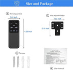 Replacement Remote for Westinghouse Ceiling Fan Remote 7787900 7788200, 4-Speed Dimming Fan Remote Control with Backlit Buttons,Easy to Set with Mount Holder-Remote only