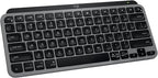 Logitech MX Keys Mini for Mac Minimalist Wireless Keyboard, Compact, Bluetooth, Backlit Keys, USB-C, Tactile Typing, Compatible with MacBook Pro & Air,iMac,iPad - Space Grey