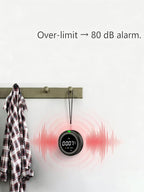 Portable Rechargeable Carbon Monoxide Detector & Monitor – CO Tester with Over-Limit Alarm, Audible Alert and Breathing Light for Home, Car, RV, Camping, Travel