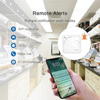 UbiBot WS1 WiFi Environmental Sensor: Temp, Humidity, Light Monitoring | External Probe | Alerts, Schedule Reports & Device Sharing | Local Deployment| IFTTT & Alexa | 2.4GHz WiFi, No Hub Needed