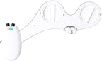 Brondell Bidet Left Hand Bidet Attachment SouthSpa Dual Temperature and Dual Nozzle - control panel on left side - Dual Temperature for warm water wash with Dual Positionable Nozzles, LH-22