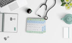 Adult Communication Board - Non-Slip, Portable Letter Chart for Non-Verbal, Stroke Recovery, Effective Visual Aids for Non-Speaking Patients, Pain Scale, QWERTY or ABC (QWERTY)