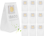 LBLVBNEWD 10 Pack IB600 HEPA Vacuum Bags for Kenmore Intuition Upright Vacuum Cleaner - Compatible with Kenmore Intuition Vacuum Bags BU4018 BU4020 BU4021 BU4022 BU4050