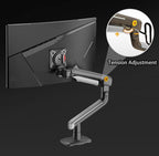 NB Ergonomic Gaming Monitor Arm for Flat/Ultrawide/Curved Monitors 27'' to 50 inch, Heavy Duty Monitor Mount Load up to 18 kg, VESA 75/100 mm J5