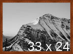 Frame It Easy 33 x 24 Russet Wood Frame (Derby)