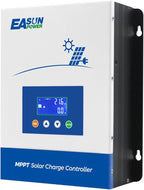 POWLAND 80A MPPT Solar Charge Controller,12V/24V/36V/48V Auto,Max Input 150V LCD Display Regulator Intelligent Charge Controller for Sealed Gel AGM Flooded Lithium Battery