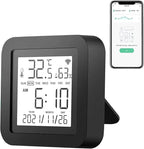 eMylo USB Smart WiFi IR Remote Control with Temperature & Humidity Sensor – Tuya App Control, Compatible with Alexa, Universal Controller for TV/AC/Audio/DVD