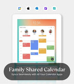 Cozyla Mate Calendar+ 2: 15.6" Digital Calendar Wall Touch Screen Chore Chart Customizable Dashboard Smart Electronic Display for Family Schedules Meal Plan All App Support Wall Mount Planner for 2026