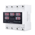 Automatic Transfer Switch, 110V 63A Auto Transfer Switch Real-time Monitoring with LED Display,Din Rail Mount