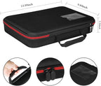 Battery Organizer Storage Box with Tester, Battery Vault Case Fireproof Waterproof Explosionproof Holder Box with Tester BT-168 Checker Carrying Case Container Bag Fit for 200+ Batteries AA AAA C D 9V