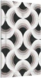 Bvtewkhz Black/White Art Marble No Device Single Blank Decorative Light Switch Covers Electrical Faceplate Switch Plates for Bathroom Kitchen Home