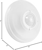 Maxxima Ceiling Mount 360 Degree PIR Occupancy Sensor - Hard-Wired Motion Sensor, LED Compatible, Commercial or Residential Automatic Sensing Solution for Indoor Use at Max Height 15ft, 120-277V