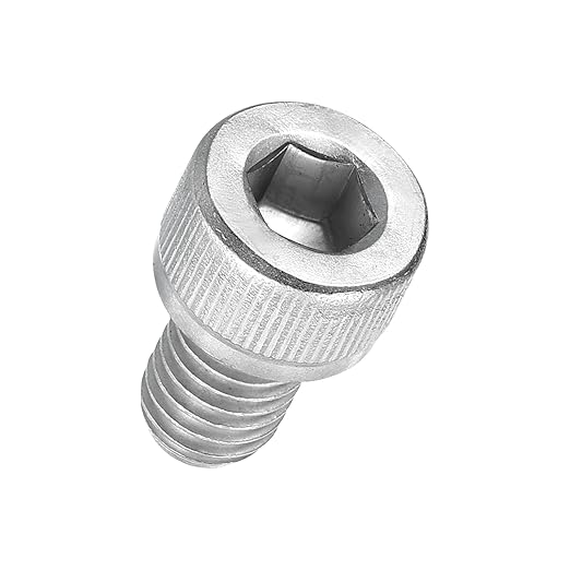 Kozelo 10pcs Socket Head Cap Screws - [M8-1.25 x 14mm] 304 Stainless Steel Allen Socket Drive for Electrical Motor 3D Printing Fan Engine Replacement Use, Silver