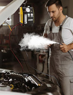 Evap Smoke Machine Leak Tester - 12V DC Vacuum Smoke Diagnostic with Built-in Air Pump