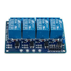 Hosyond 4Pack 4 Channel DC 5V Relay Module with Optocoupler Relay Board for Arduino Raspberry Pi MEGA2560