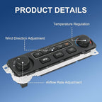 DICMIC A/C Heater Climate Control Module Compatible with 2001-2002 Honda Accord Replace# 79600-S84-A21ZA