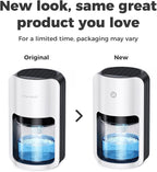 Dehumidifiers for Home, 42oz Dehumidifier for Bathroom, Dehumidifiers for Room with Auto Shut Off, Auto Defrost Quiet Dehumidifier for Bedroom Wardrobe Closet Trailer RV