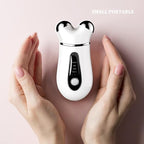 Microcurrent Face Device, USB Micro Current Faci-al Shaping Tool for Facial Wrinkle Removal and Anti-Aging，Mini Microcurrent Face Lift Device for Face Lifting and Facial Sculpting (White)