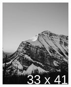 Frame It Easy 33 x 41 White Wood Frame (Derby)