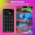 Sogledwow WiFi Tuya SPI Digital Pixel LED Strip Light Controller Smart Life App Control Over 40 Dynamic Lighting Easy to Setup for WS2811 TM1814B TM1934A SK6812 WS2801 WS2805 UCS2904B