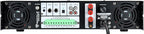 Rockville RCS1000-6 1000W 6-Zone Commercial Amplifier, Bluetooth, USB/SD Inputs, Echo Mic Controls, 70V/100V/8-Ohm Compatibility, Perfect for Restaurants, Schools, and Conference Rooms