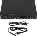 UPS Power Supply 12000mAh DC5V9V12V POE24V Output Uninterruptible Battery Backup for Household Appliances