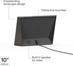 Aura Stone Digital Picture Frame - 10.1" HD Mat Display | Wirecutter's Best Digital Frame for Gifting - Send Photos Directly from Your Phone | Quick & Easy Setup Over WiFi - Free App | Black