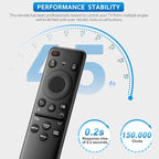 Voice Remote Replacement Control Compatible with Samsung Smart TV for 2019-2025 Crystal UHD QLED Frame NEO Models (BN59-1432A)
