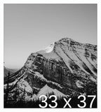 Frame It Easy 33 x 37 White Wood Frame (Derby)