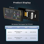 BIGTREETECH TFT35 SPI V2.1 Graphic Smart Display Compatible BTT Manta M8P/M4P/M5P, Manta E3EZ Control Board + CB1 Support Running Klipper Firmware DIY Upgrade 3D Printer