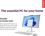 Lenovo IdeaCentre 24" FHD All-in-One Desktop Computer with Lifetime Office 365 for The Web • 32GB RAM • 2TB Storage • Intel Core • Wired Keyboard and Mouse • Windows 11