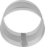 Repa Market 10" Inch Flexible Vibration And Noise Reducing Coupler - Female Fit Duct Connector – Galvanized Steel Coupling for Joining Two Male Duct Fittings – HVAC Ventilation Inline Joint