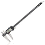 NEIKO 01409A 12” Electronic Digital Caliper | Extra Large Display | 0-12 Inches | Inch/Fractions/Millimeter Conversion | Polished Stainless Steel