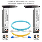 OPSTRAN 10GBASE-LRM SFP+ Optical Transceiver Module Compatible with Cisco Meraki MA-SFP-10GB-LRM 1310nm 220m DDM Duplex LC MMF