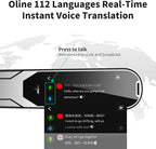 Translator Pen, Reading Pen for Dyslexia, Traductor De Voz Instantaneo, Pen Scanner Text to Speech Device, Scan Reader Pen OCR Digital Pen Reader, Wireless Translation Pen Scanner for Students Adults