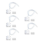 VictorsHome Magnetic Reed Switch NC Surface Mount Wired Door Window Contact Sensor with Adhesive Paper for Home Security and Burglar Alarm Systems MC-38 5pcs