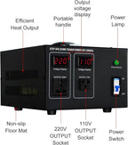 Step Down/Up Transformer 220v to 110v, 5000W Voltage Converter 110 to 220 Heavy Duty Power Transformer