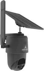 TACTACAM – Defend 360 Cellular Security Camera, 4K Photos, 1080p Video, Solar + Rechargeable Battery, 360° Pan/Tilt/Zoom, LTE Cellular, Motion Alerts, Weather Resistant
