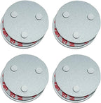 meioro Magnetic Smoke Detector Installation Tool,Quick and Easy Fastening Ceiling Mounted Kit for Smoke Alarm Ø 70mm,No Need Drill 10 Seconds Install Smoke Sensors(4 pcs)