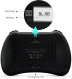 (Backlit Version)REIIE H9+ Mini Keyboard,2.4GHz Wireless Mini Handheld Smart TV Remote Keyboard with Touchpad for PC,Raspberry Pi 2, Pad, Smart TV, Android TV Box, Windows 7 8 10（Not Suport Bluetooth）